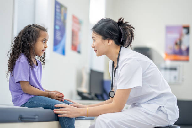 istock Young Girl at the Doctors 1479363273