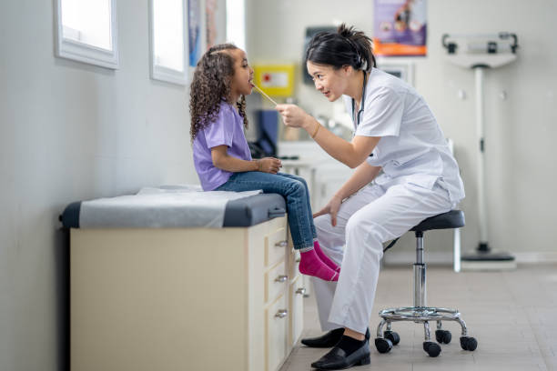 istock Young Girl at the Doctors 1479363448