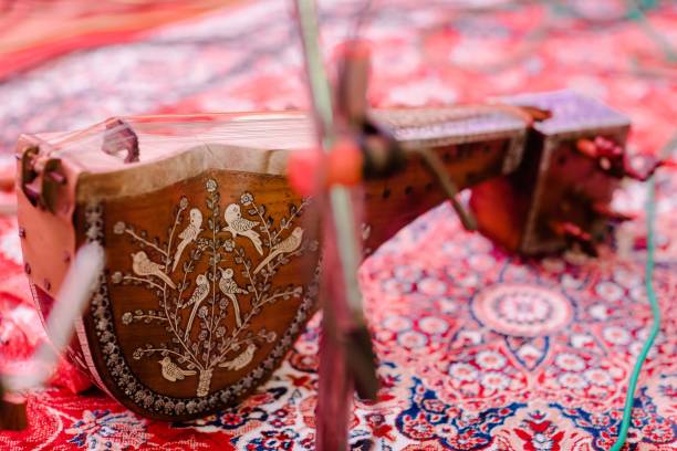 istock Closeup of a rabab musical instrument 1479367468