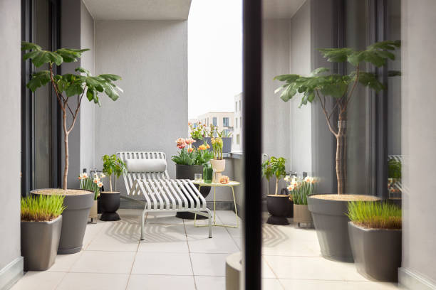 istock Plants and flowers on a balcony in Leipzig 1479372162