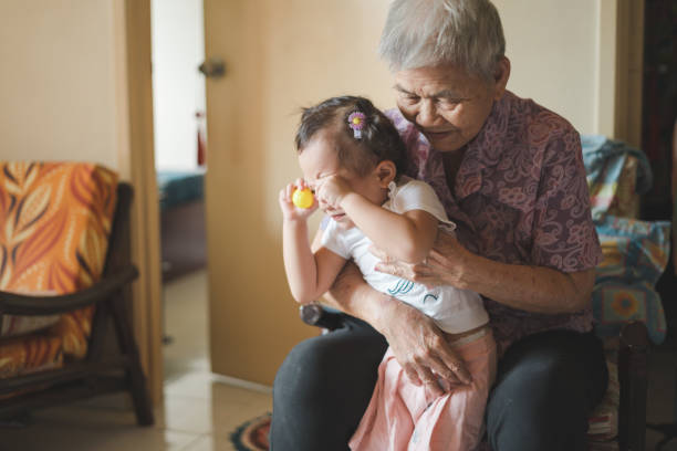 istock Grandmother and grandchild 1479379762