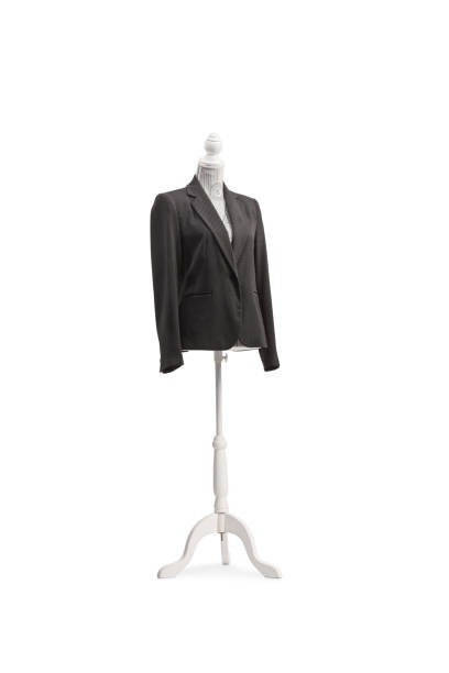 istock Mannequin torso doll with a black suit 1479383287