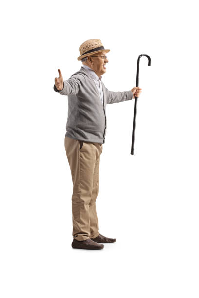 istock Excited elderly man waiting with arms wide open 1479383291