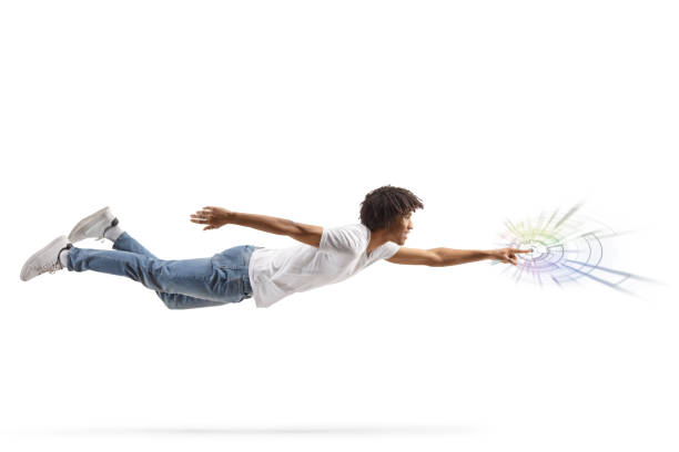 istock African american guy flying and touching a digital network 1479383299