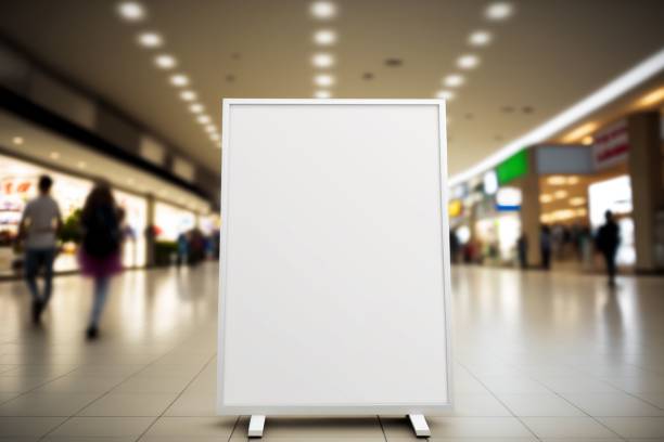 istock Blank empty billboard in avenue mall, shopping center, place for a text or montage 1479397470