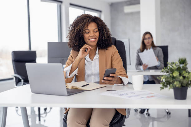 istock Multiethnic business women working together on computer in modern office 1479398791