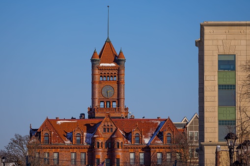 History preserved.  This is the old DuPage County Courthouse in Wheaton, Illinois.