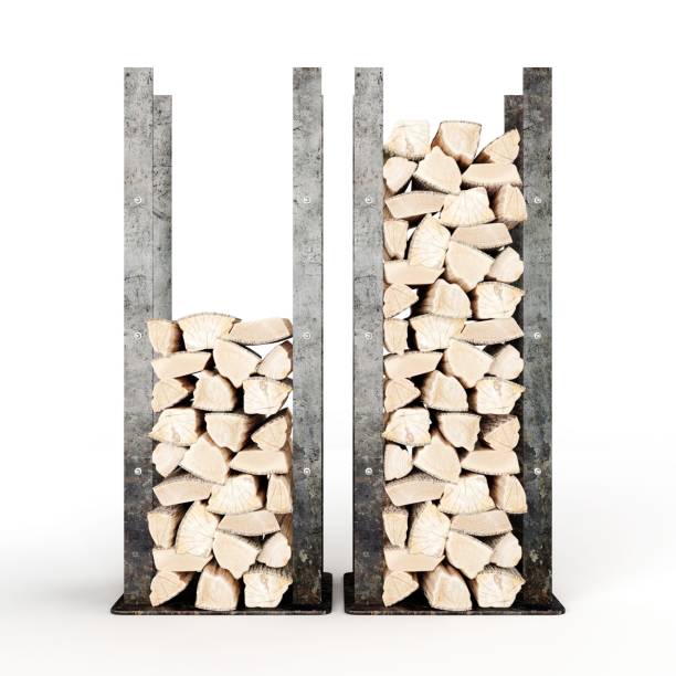 istock wood logs stacked up, 3d rendering 1479412294