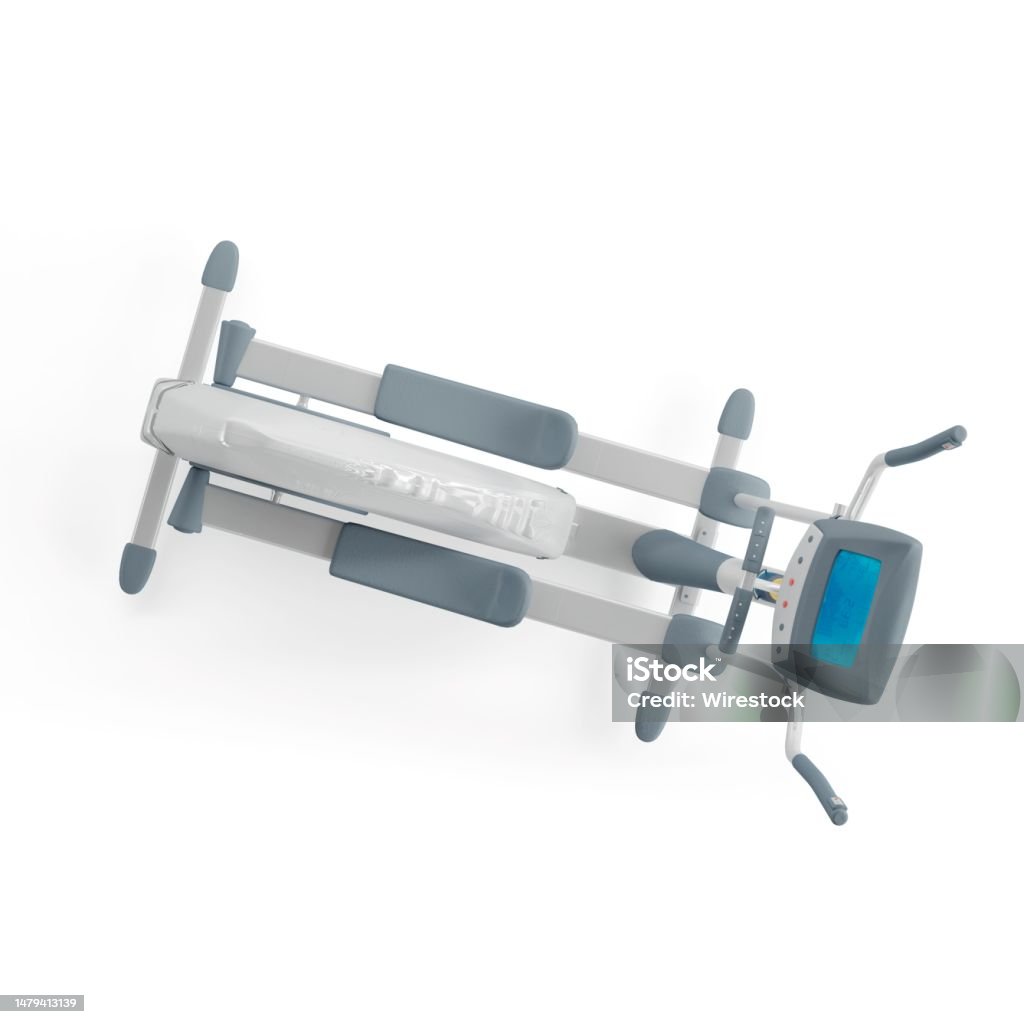a gym equipment, 3d rendering 3D rendering of gym equipment in a modern fitness facility Aerobics Stock Photo