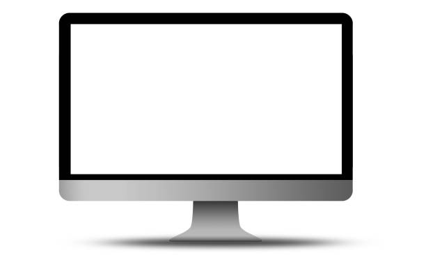 istock Illustration of a modern computer screen with space for text isolated on a white background 1479413782