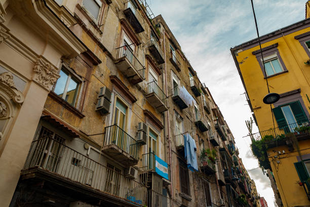 istock Typical street with houses in Italy. 1479418636