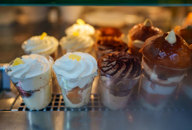 istock Traditional rum baba and whisped cream italian pastries. 1479418667