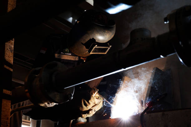 istock Welding Steel Structure Of Factory 1479422343