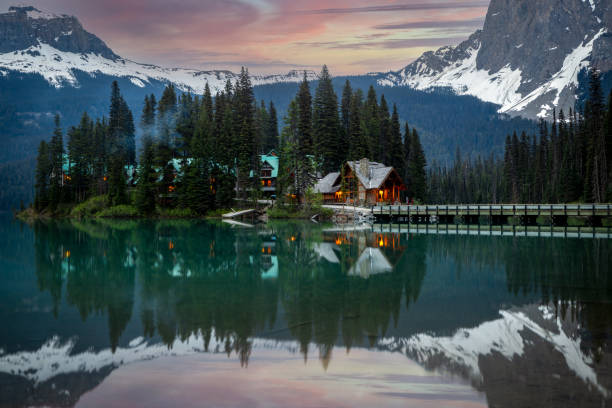 istock Emerald Lake at Sunset, Yoho National Park, British Columbia, Canada 1479438976