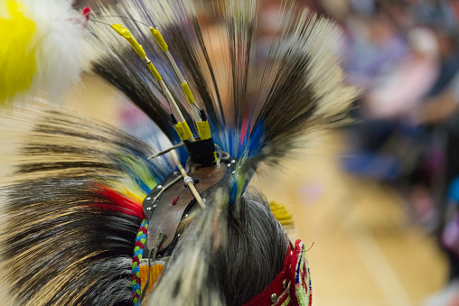 Powwows are celebrations where First Nations gather to honour and share their rich heritage and traditions with music, dance and beautifully vibrant regalia. There were vendors with handmade leather work, drums, jewelry, t-shirts 'every child matters', bannock, salmon. The general public is welcome.