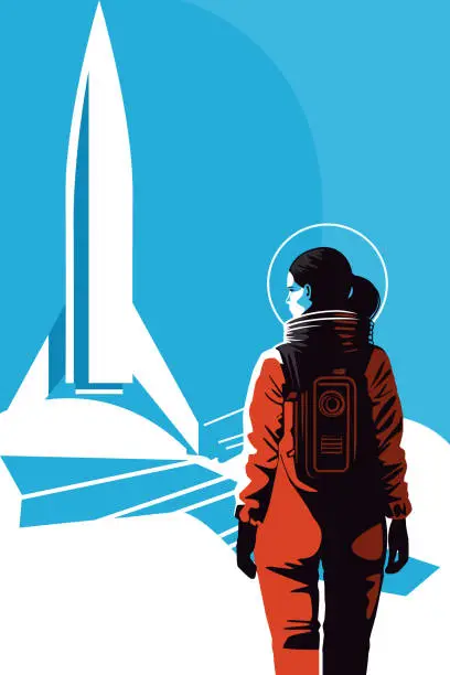 Vector illustration of Space Poster