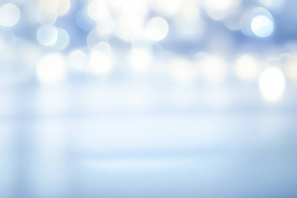 istock Beautiful original light background image with bokeh in blue tones. 1479451299