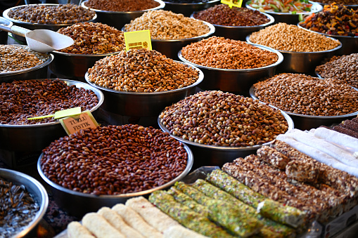 various nuts on the market