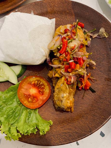 istock Sambal Matah chicken is food from Indonesia 1479456047