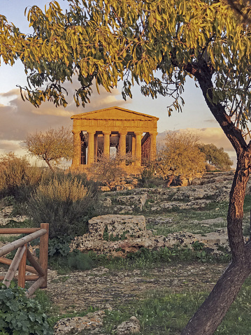 The valley of the temples of Agrigento