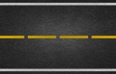 Line marking on road texture background stock photo