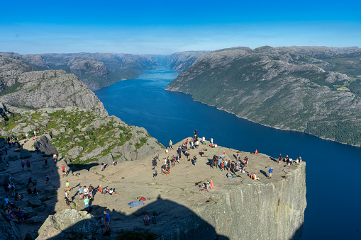 one of the most popular cliff of norway
