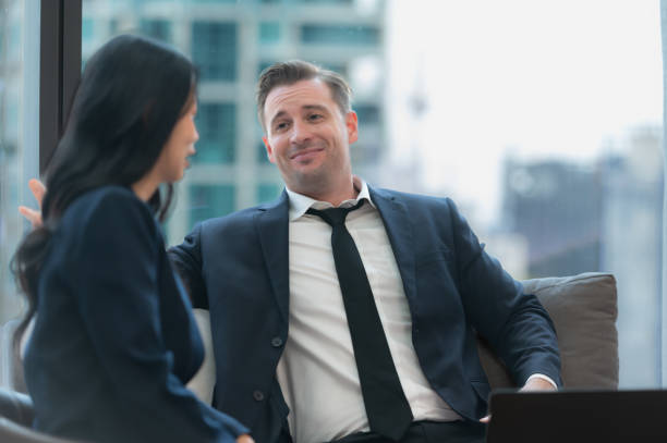 istock New business group discuss and exchange ideas while relaxing in the office room. 1479467871