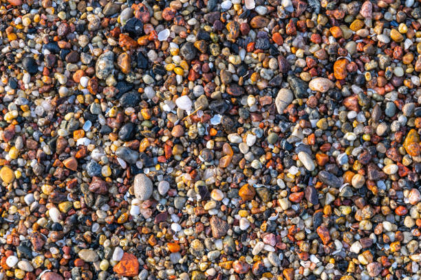 istock Colourful stones on the sea shore 1479483945