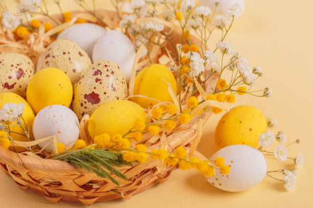 istock Easter candy chocolate eggs and almond sweets lying in a bird's nest 1479485137