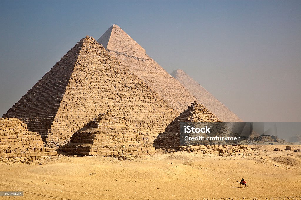 Piramidy w Gizie - Zbiór zdjęć royalty-free (Afryka)