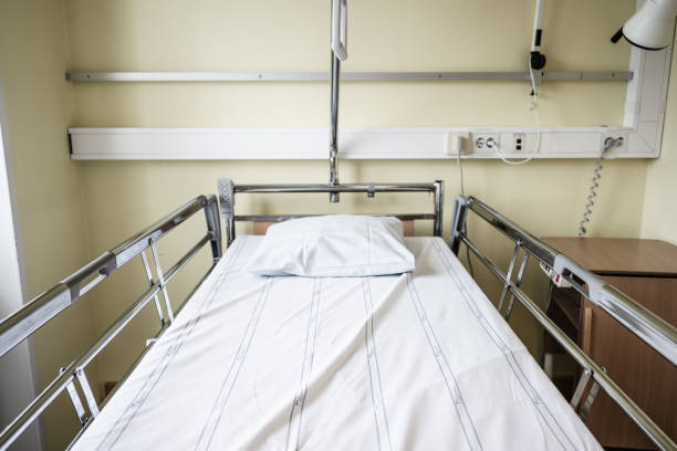 istock Hospital bed ready for the next patient.. 1479485274