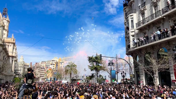 Fallas de Valencia, Comunidad Valenciana, Spain