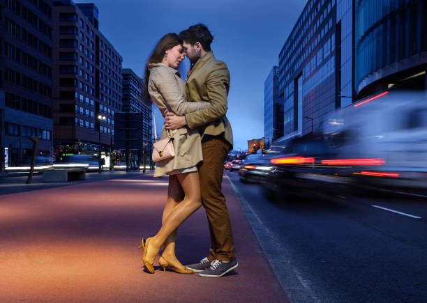 istock Attractive Young Couple on Potsdamer Platz Berlin 147949471
