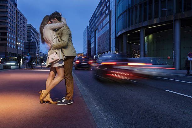 istock Attractive Young Couple on Potsdamer Platz Berlin 147949472