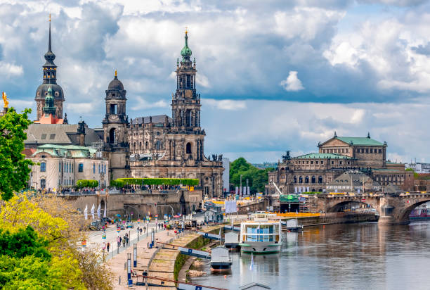 istock Dresden cityscape and Elbe river, Saxony, Germany 1479496705