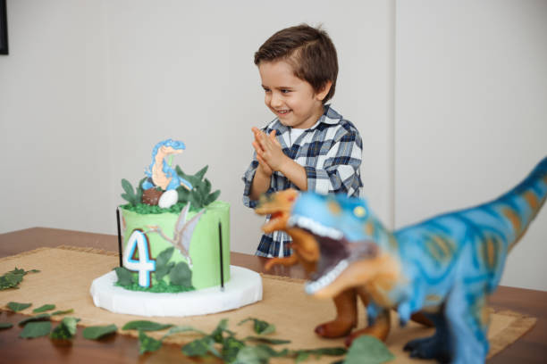 istock Birthday party for cute child 1479497184