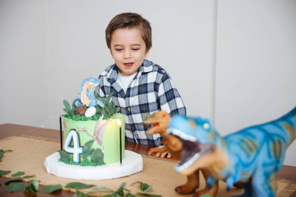 istock Birthday party for cute child 1479497265