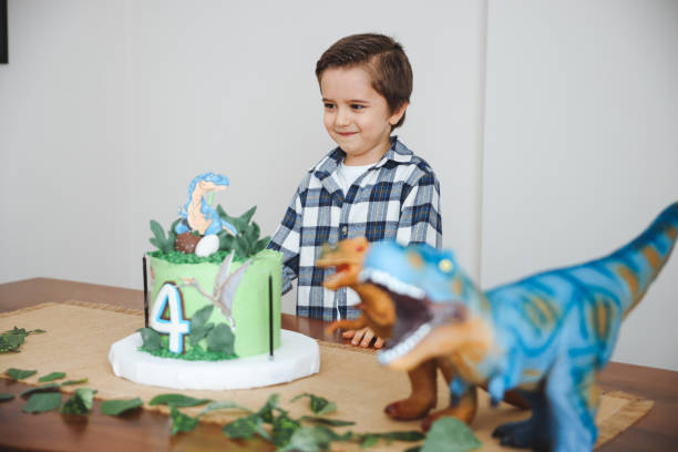 istock Birthday party for cute child 1479497357