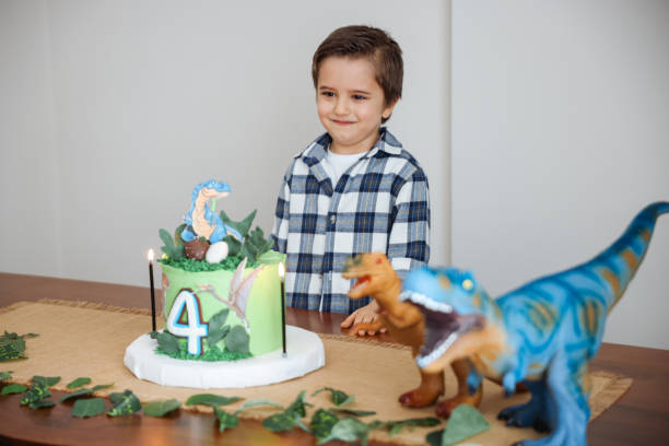 istock Birthday party for cute child 1479497412