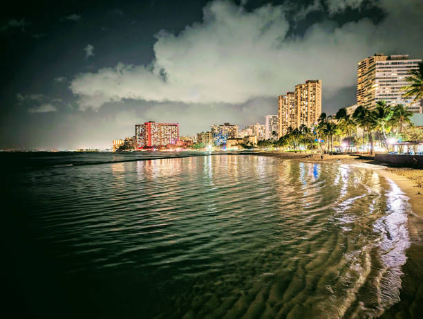 istock Waikiki After Dark: Experience the Thrill of Beach and Hotel Life 1479499973
