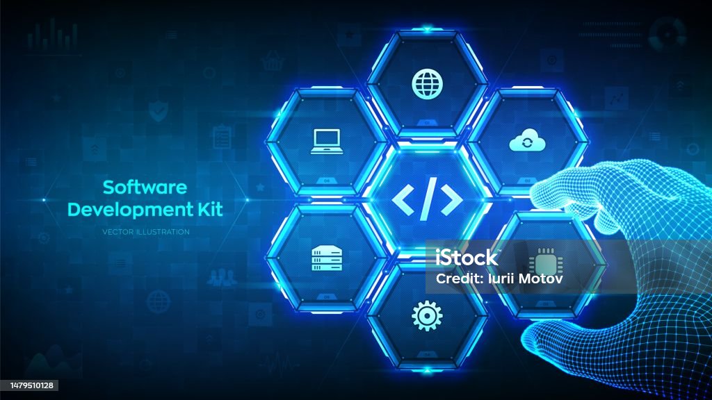 Sdk Examples Sdk Software Development Kit Programming Language Technology Concept On ...