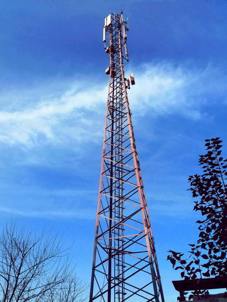 istock sim tower under blue sky stock photo 1479512087