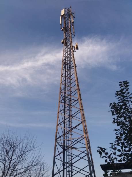 istock Communication Tower under blue sky -stock photo 1479512326