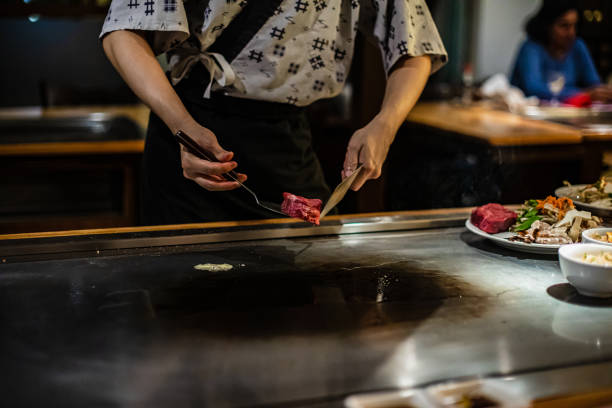 istock Teppanyaki, Japanese Cooking 1479512516