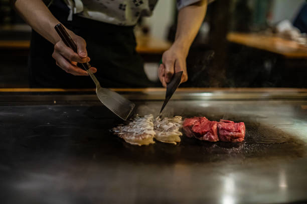 istock Teppanyaki, Japanese Cooking 1479512546