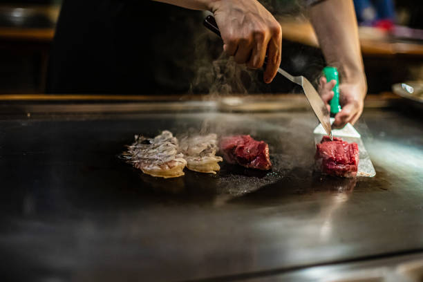 istock Teppanyaki, Japanese Cooking 1479512552