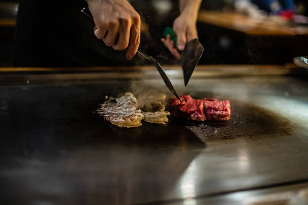 istock Teppanyaki, Japanese Cooking 1479512553
