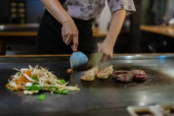 istock Teppanyaki, Japanese Cooking 1479512600