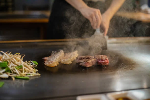 istock Teppanyaki, Japanese Cooking 1479512615