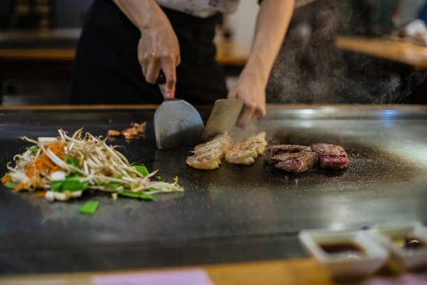 istock Teppanyaki, Japanese Cooking 1479512642